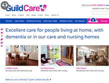 Tablet Screenshot of guildcare.org